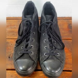 Black Converse High-Top Sneakers
